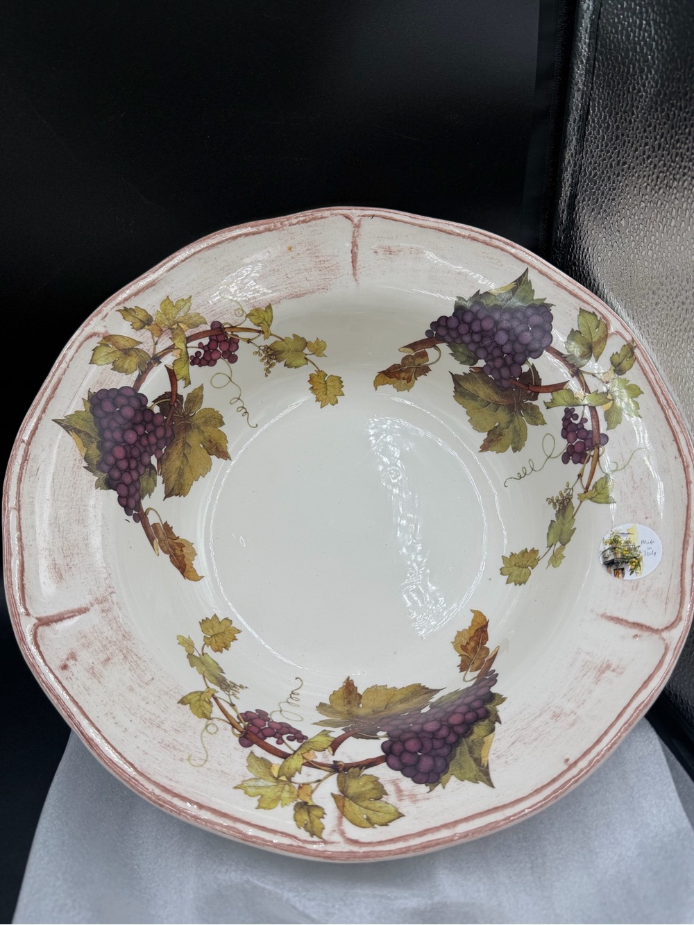 Vintage La Table Insalatiera Ovale
Serving Bowl Ciotola Ceramica
Italiana 15.5"